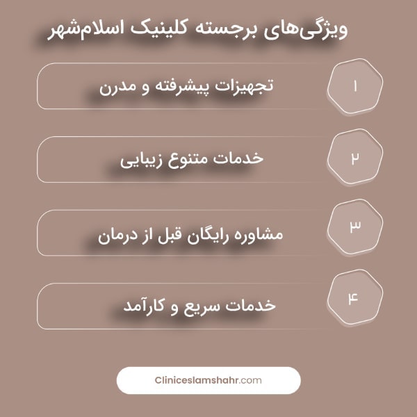  تجهیزات و فناوری‌های به‌کاررفته در کلینیک اسلام‌شهر