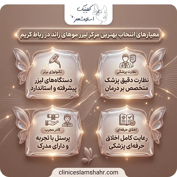 معرفی بهترین مرکز لیزر در رباط کریم