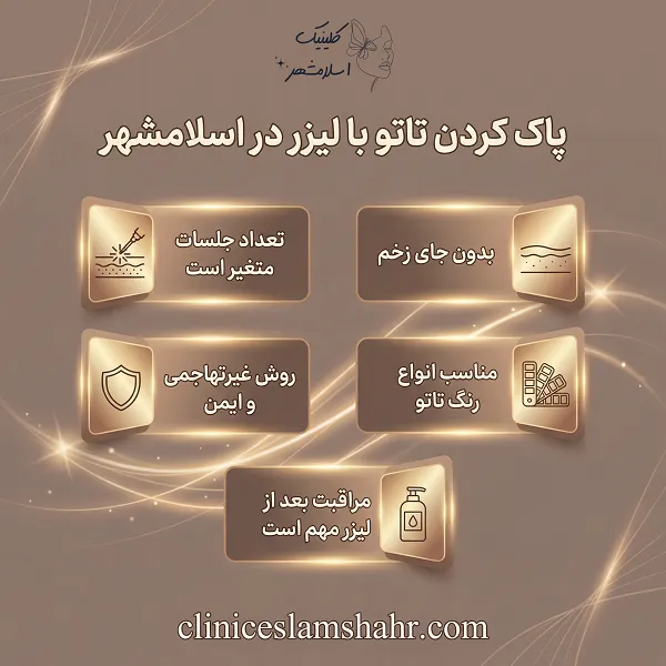 چرا پاک‌کردن تاتو با لیزر؟